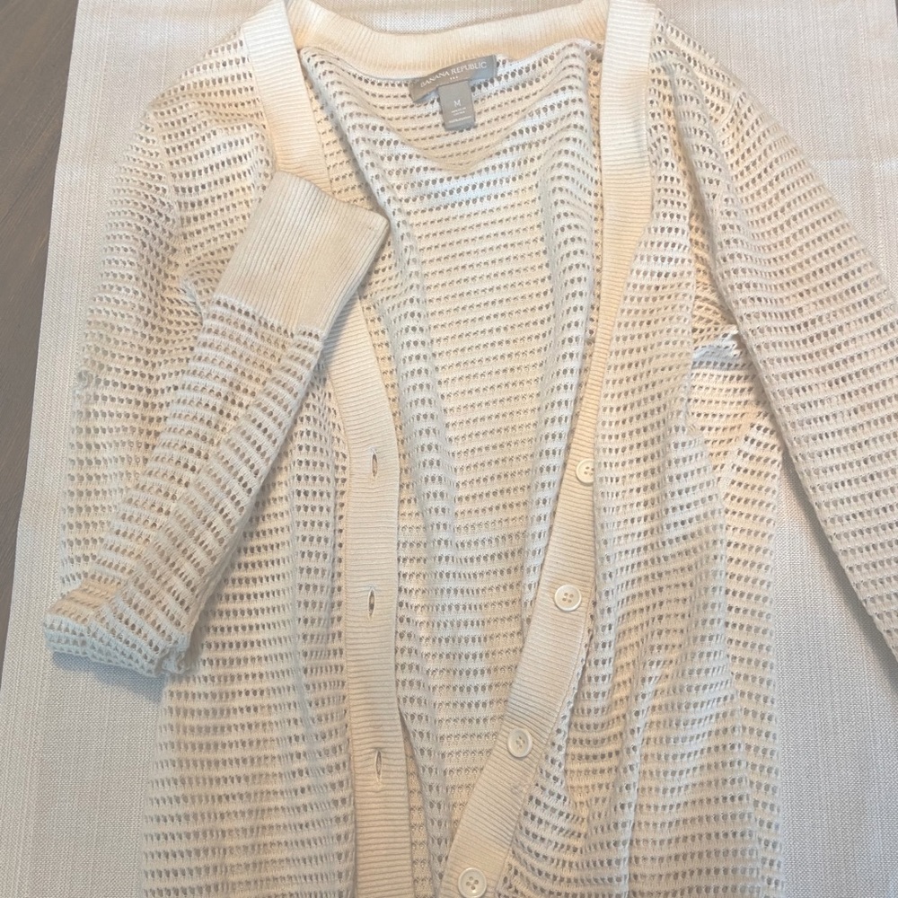 White Cardigan